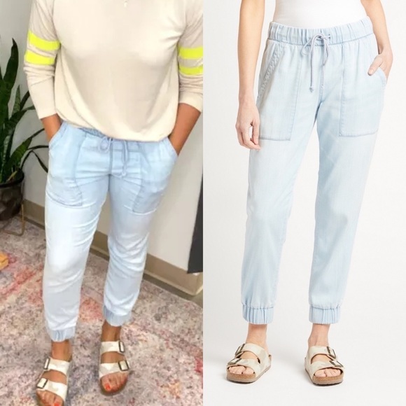 Cloth & Stone Light Chambray Adjustable Jogger XS - Picture 1 of 10